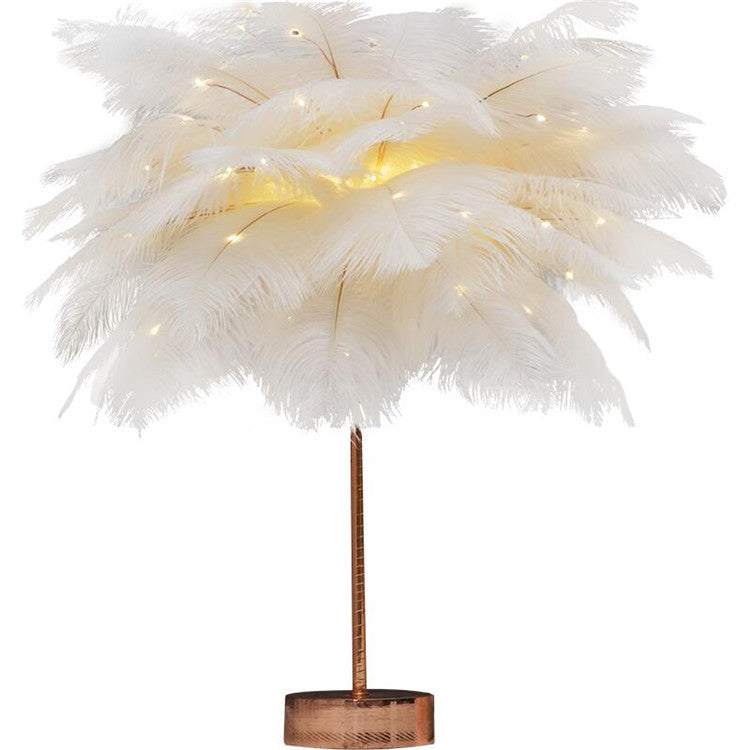 Lampe Plume Créative