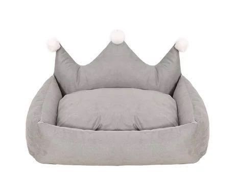 Scratch resistant crown dog bed