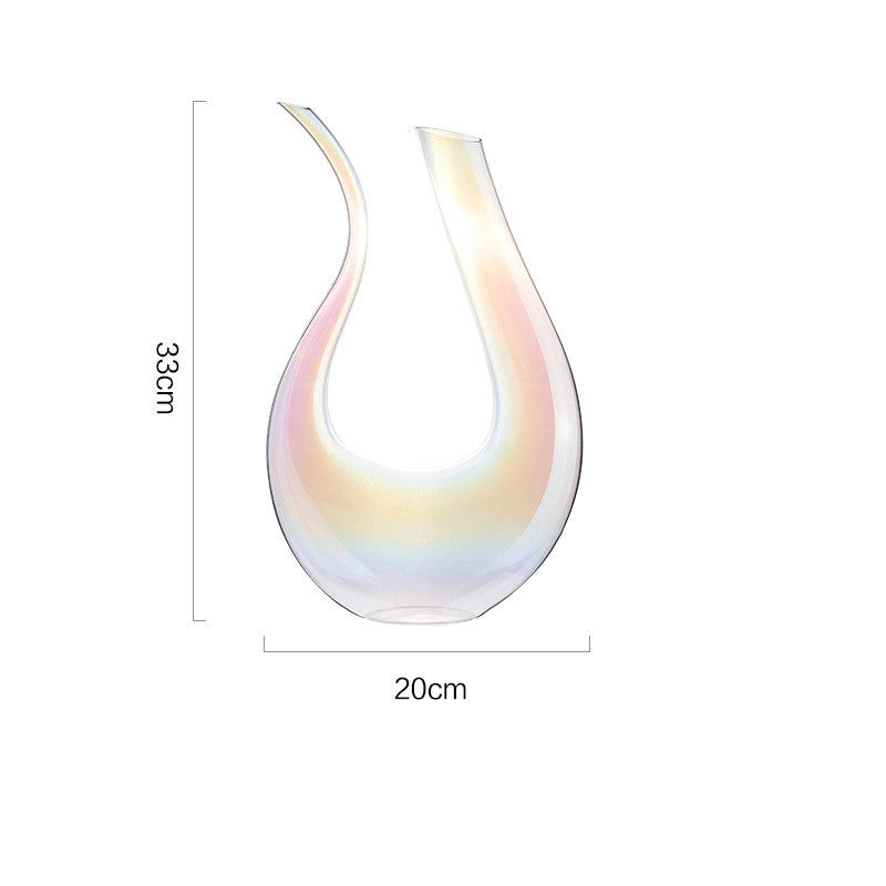 Décanteur de vin créatif de luxe domestique de type U
