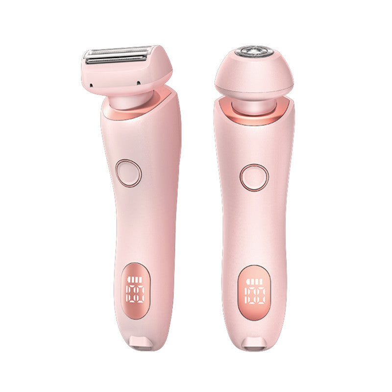 Épilateur pour femmes 2 en 1  Rechargeable par USB, rasoir pour le corps, le visage, les jambes, les aisselles, le Bikini, les mains et le pubis